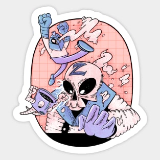 No Sleep Sticker